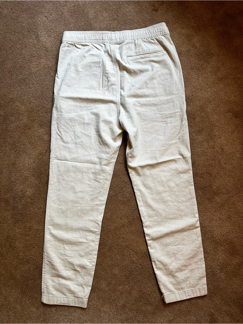 Linen Pants in Cream - Picture 2 of 4